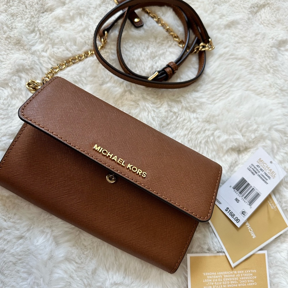 Michael Kors Jet Set Cross Body Clutch